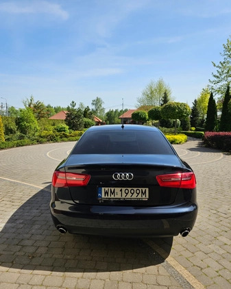 Audi A6 cena 67900 przebieg: 199600, rok produkcji 2013 z Lubraniec małe 232